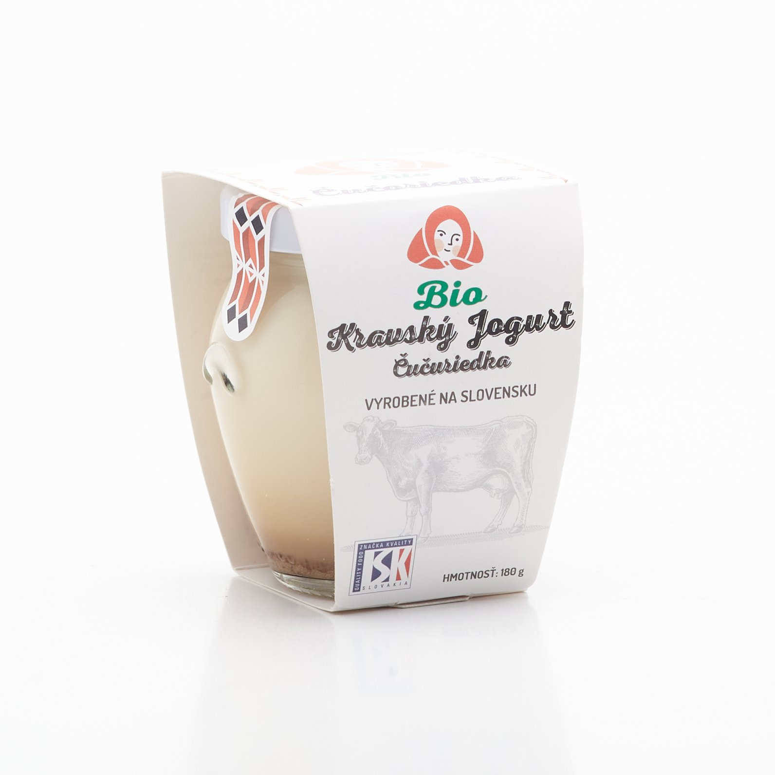 BIO Tradičný čučoriedkový jogurt 180g